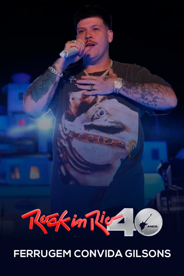 Poster of Ferrugem Convida Gilsons: Rock in Rio 2024