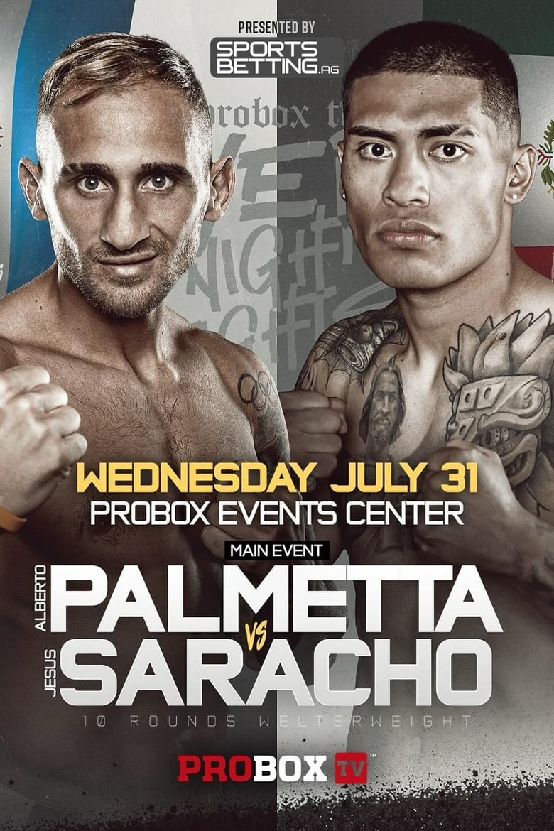 Poster of Alberto Palmetta vs. Jesus Saracho