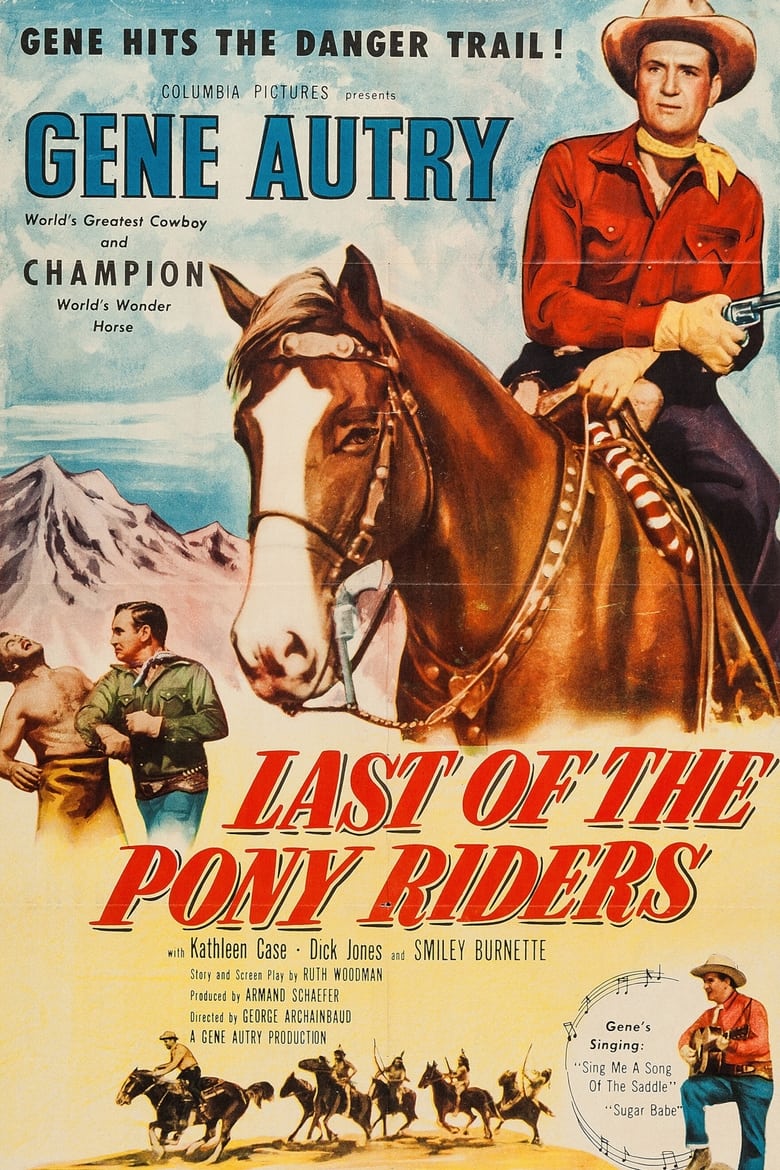 Poster of Last of the Pony Riders