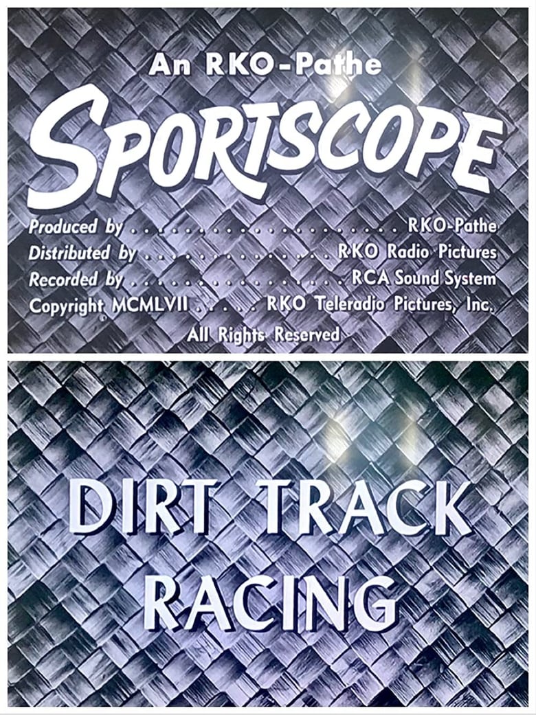 Poster of Dirt Track Racing