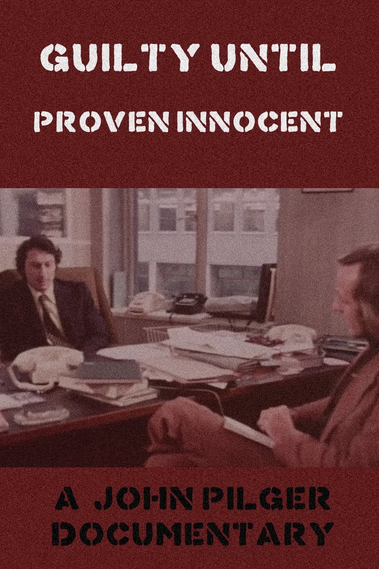 Poster of Guilty Until Proven Innocent