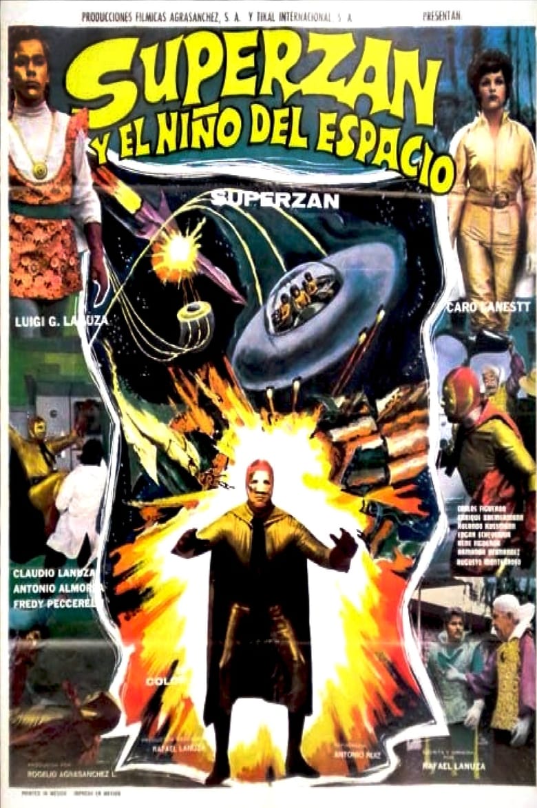 Poster of Superzan and the Space Boy