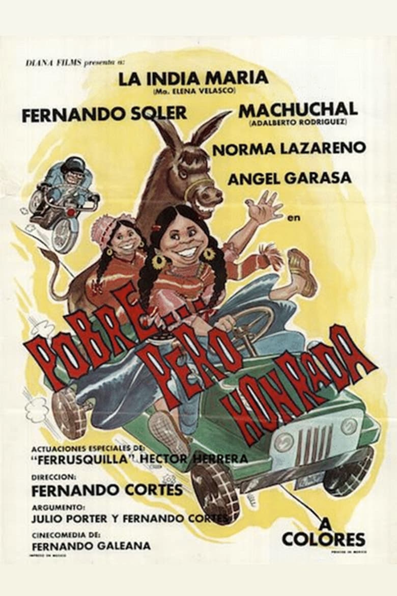 Poster of Pobre, pero honrada!