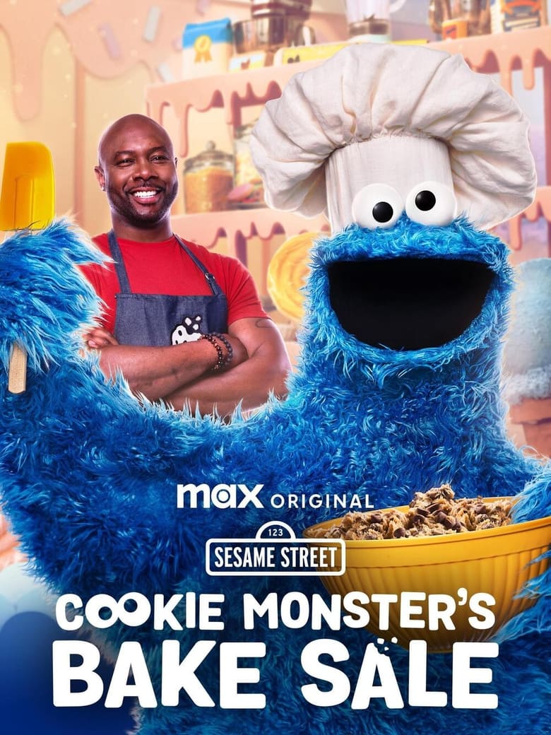 Poster of Cookie Monster's Bake Sale