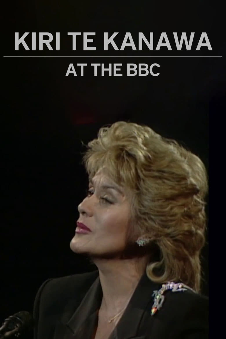 Poster of Kiri Te Kanawa at the BBC