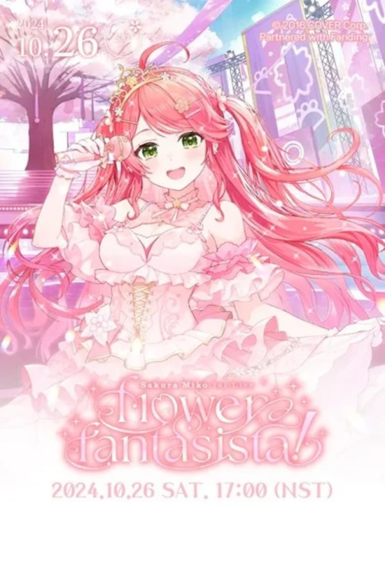 Poster of Sakura Miko 1st Live "flower fantasista!"