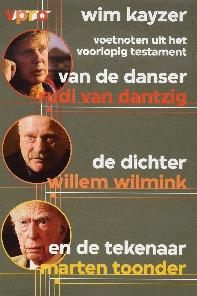 Poster of Het Testament van de Danser, de Dichter en de Tekenaar