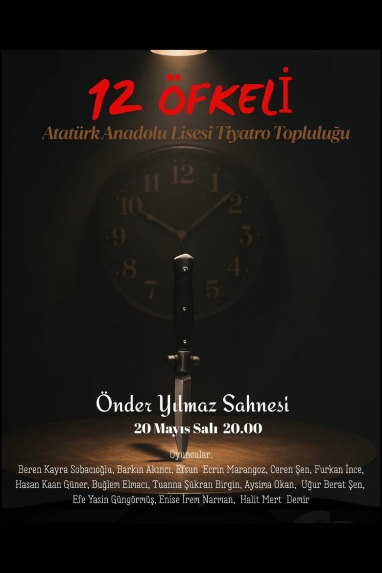 Poster of 12 Kızgın