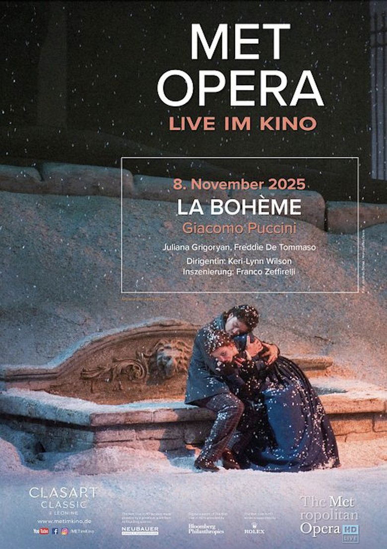 Poster of The Metropolitan Opera: La Bohème