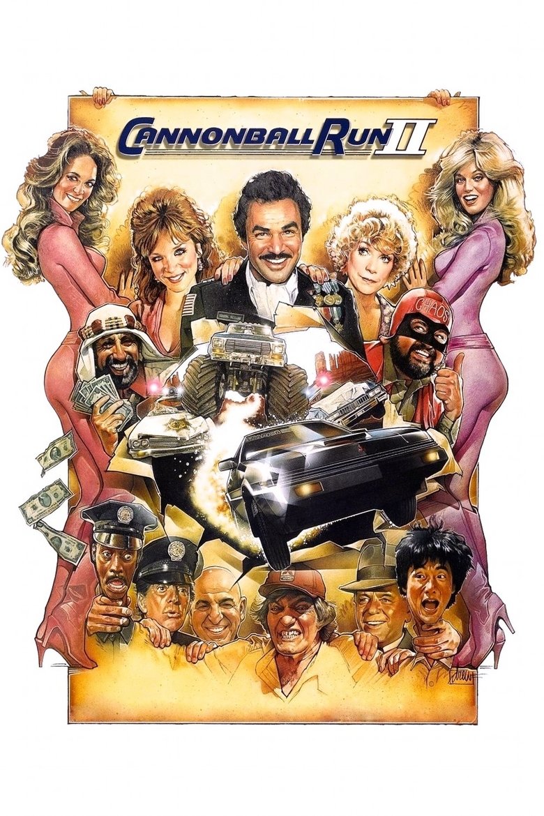 Poster of Cannonball Run II