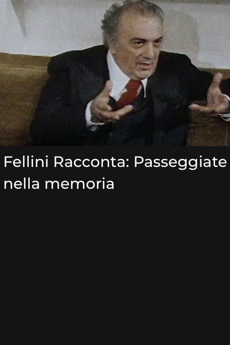 Poster of Fellini racconta: Passeggiate nella memoria