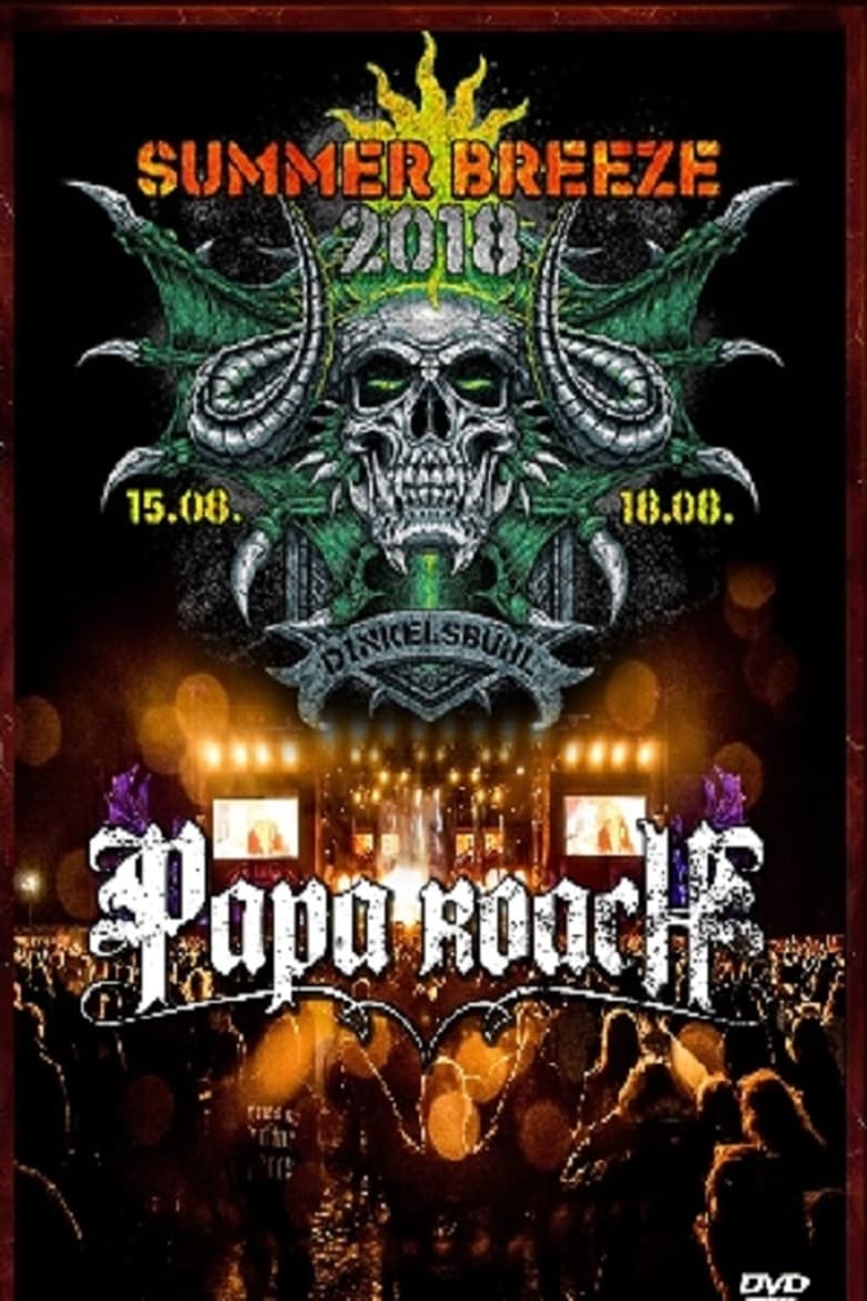 Poster of Papa Roach Summer Breeze 2018