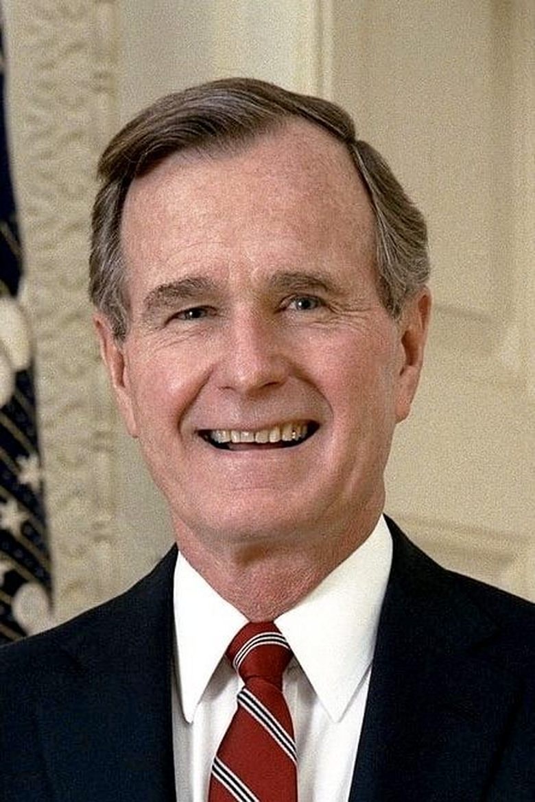 Portrait of George H. W. Bush