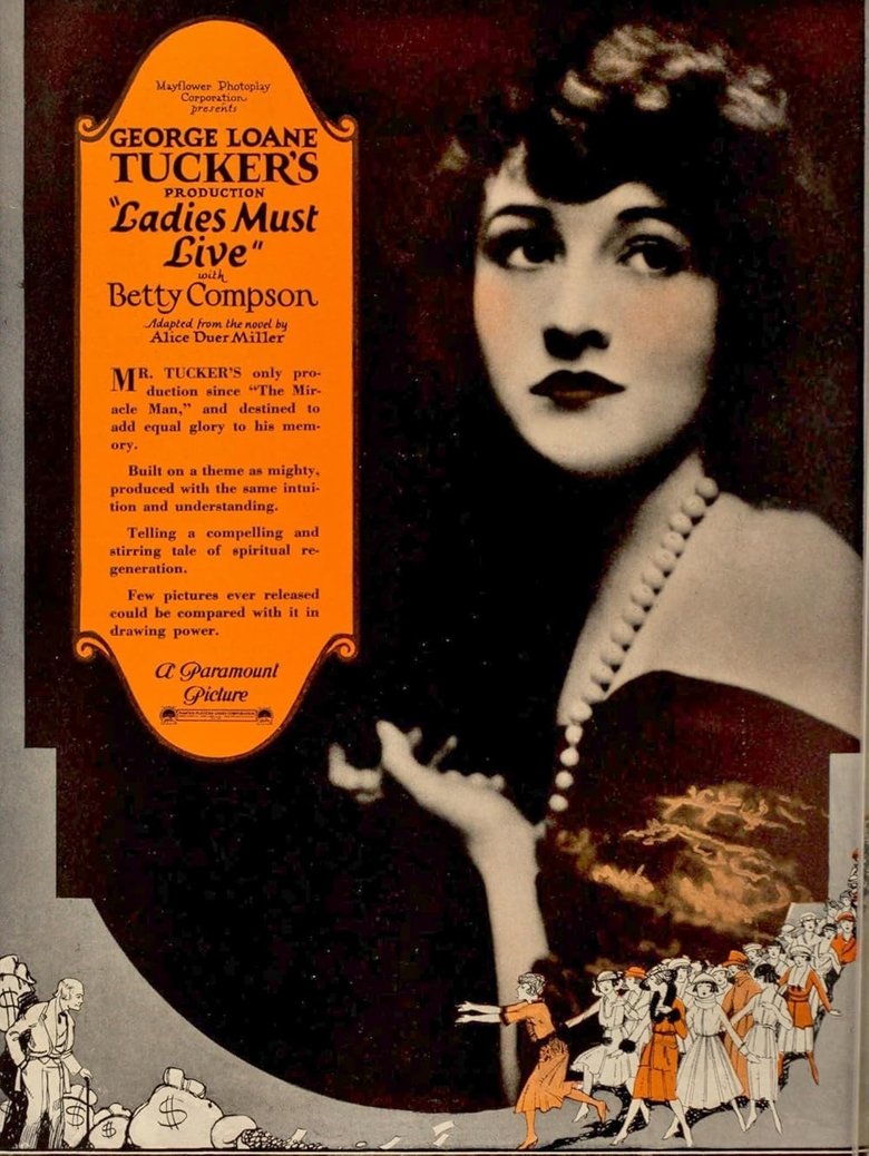 Poster of Ladies Must Live