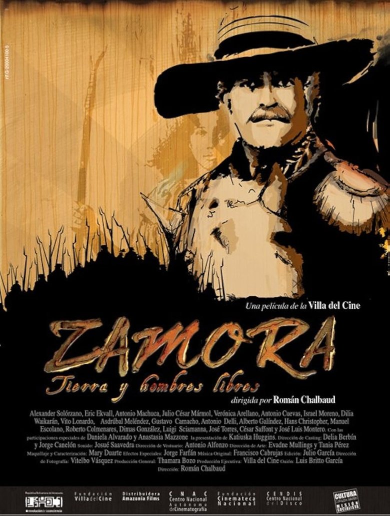 Poster of Zamora, tierra y hombres libres