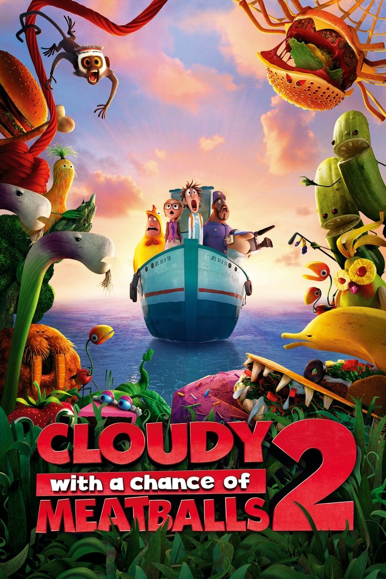 Poster of Cloudy with a Chance of Meatballs 2