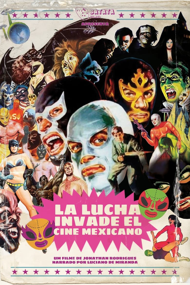 Poster of La Lucha Invade el Cine Mexicano