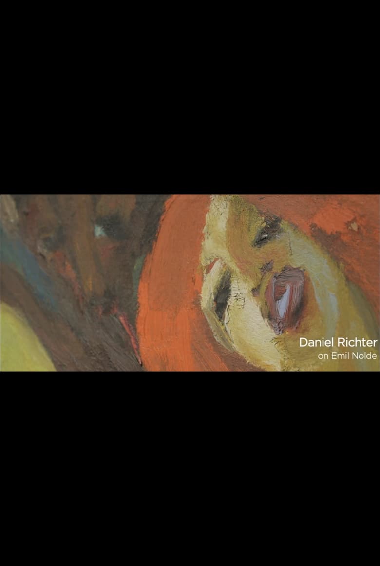 Poster of Daniel Richter on Emil Nolde