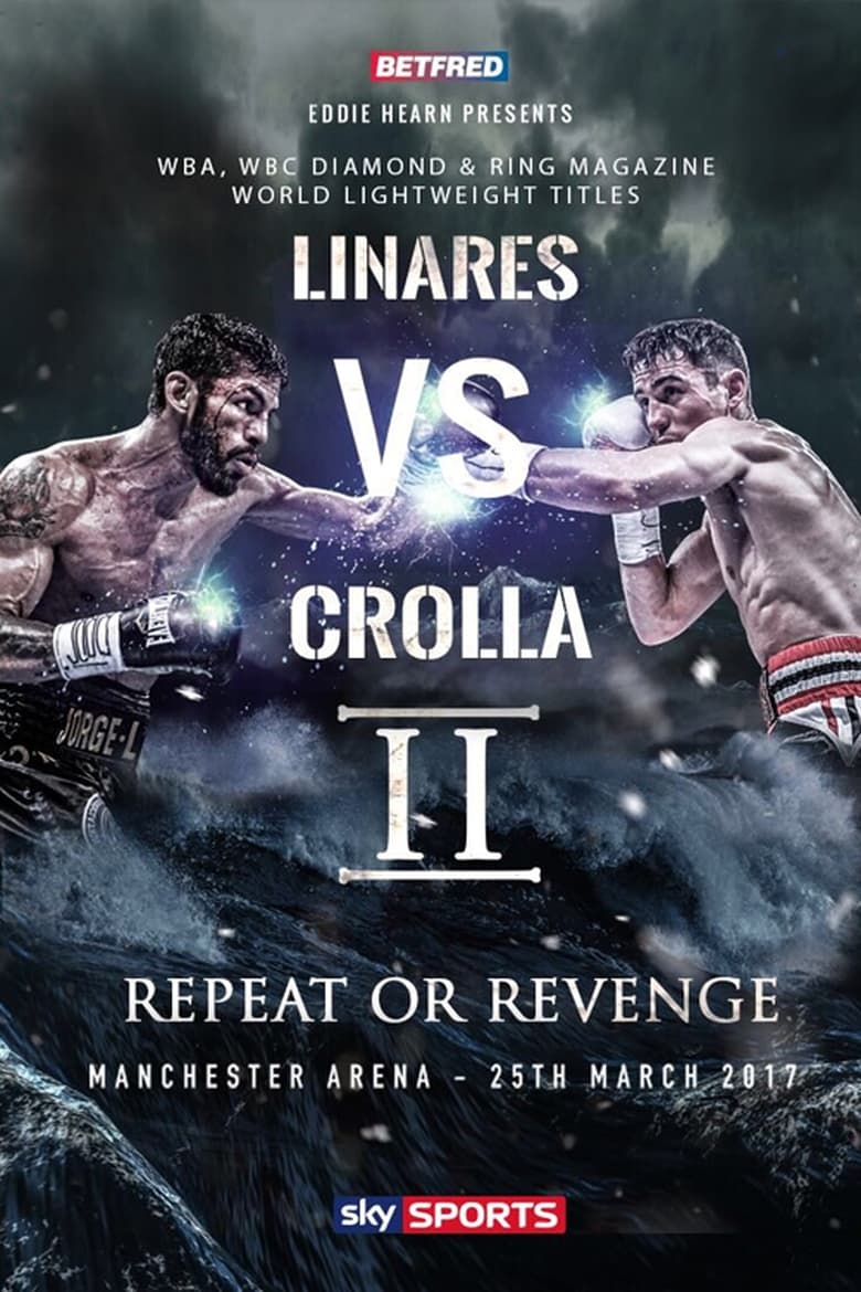 Poster of Jorge Linares vs. Anthony Crolla II