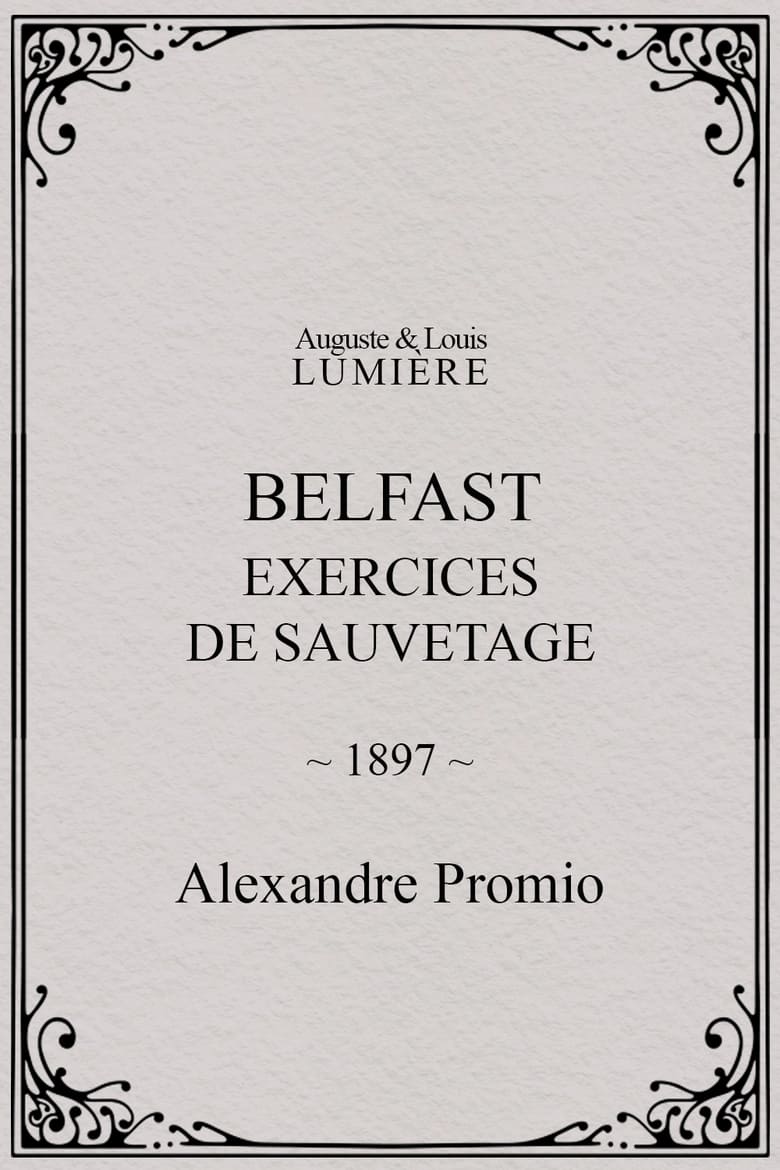 Poster of Belfast, exercices de sauvetage