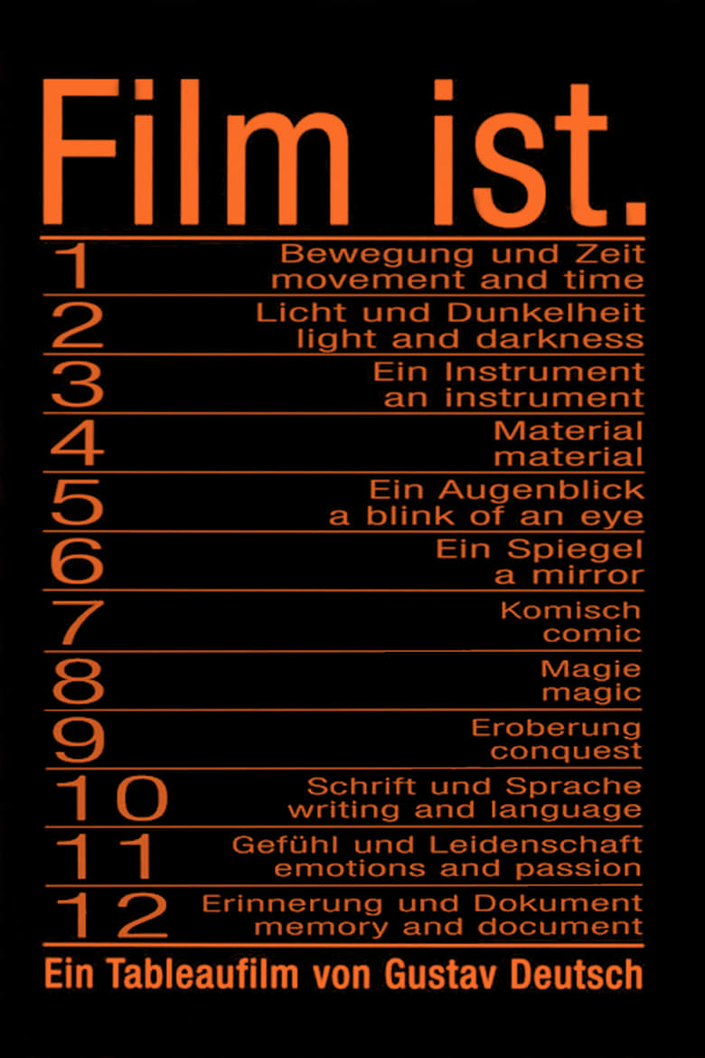 Poster of Film Is. (1-12)