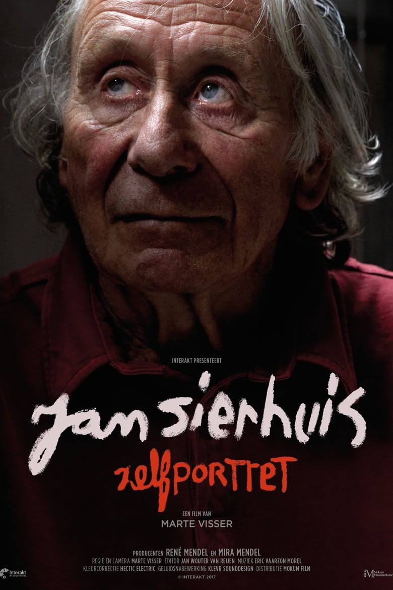 Poster of Jan Sierhuis Zelfportret