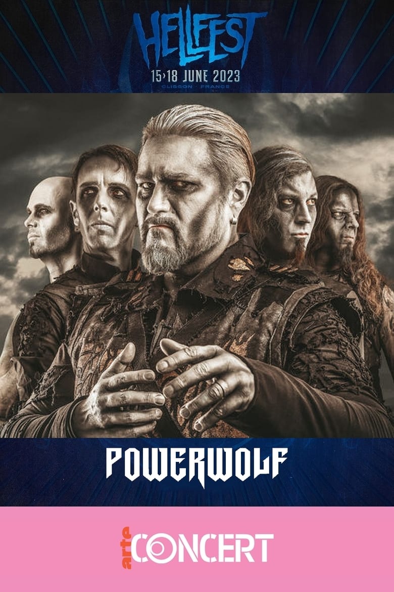 Poster of Powerwolf - Hellfest 2023