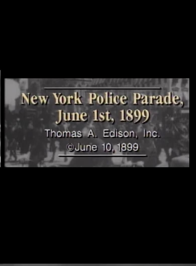 Poster of New York Police Parade, June 1st, 1899