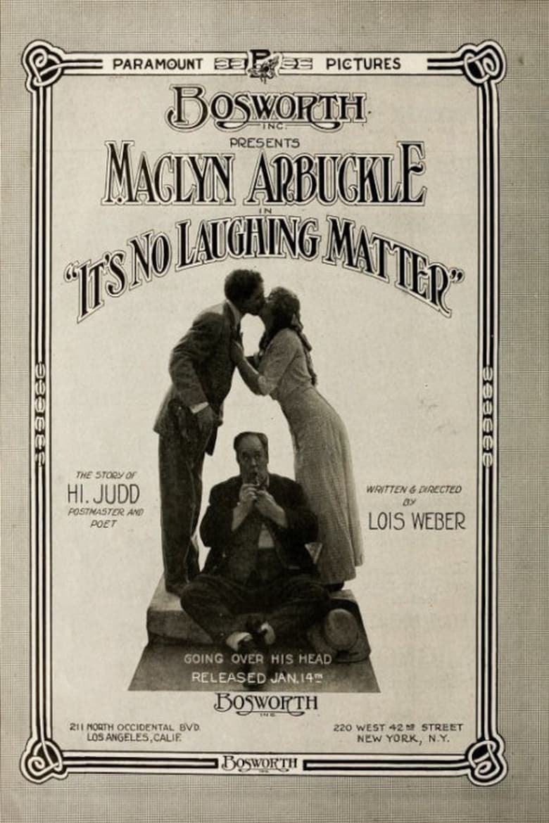 Poster of It's No Laughing Matter