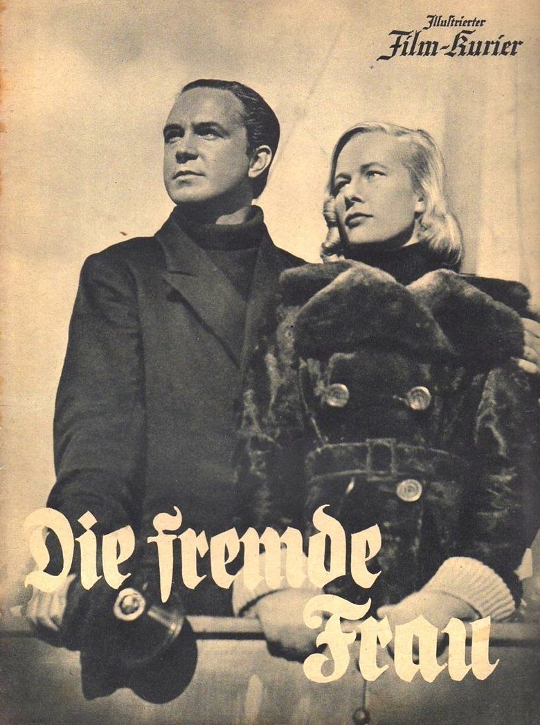 Poster of Die fremde Frau