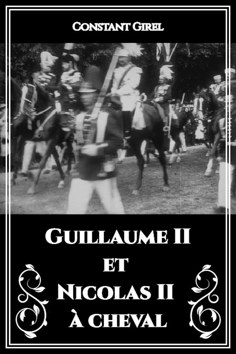 Poster of Guillaume II et Nicolas II à cheval