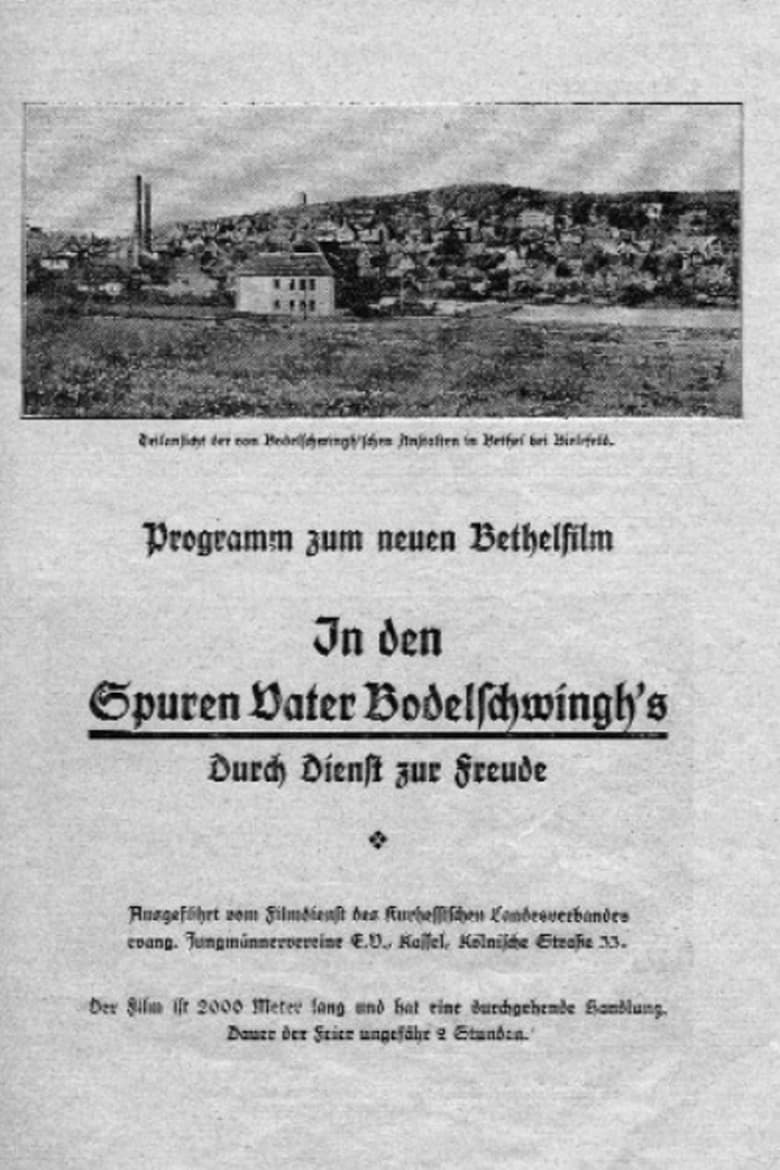 Poster of In den Spuren Vater Bodelschwinghs