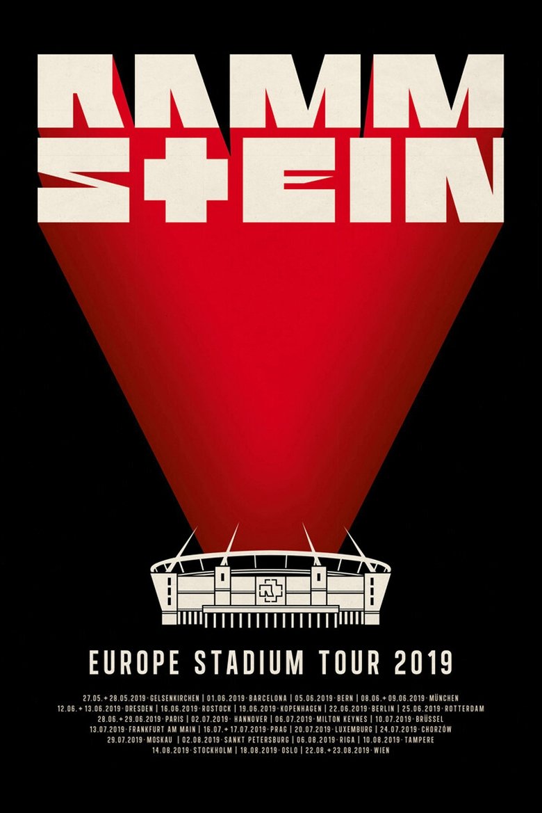 Poster of Rammstein Europe Stadium Tour 2019