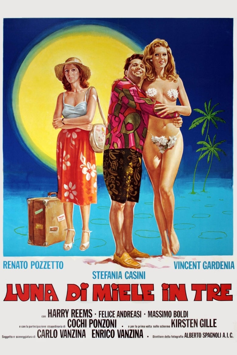 Poster of Luna di miele in tre