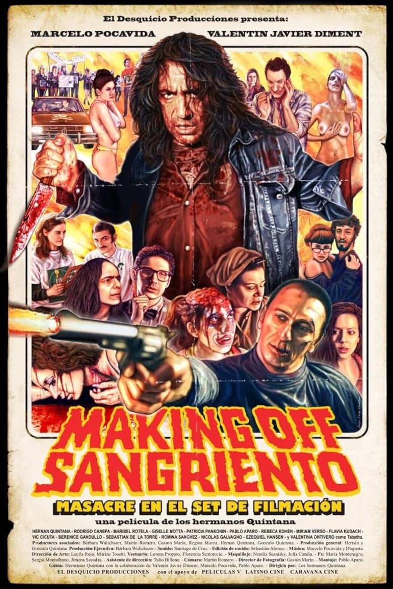 Poster of Making Off Sangriento: Masacre en el Set de Filmación