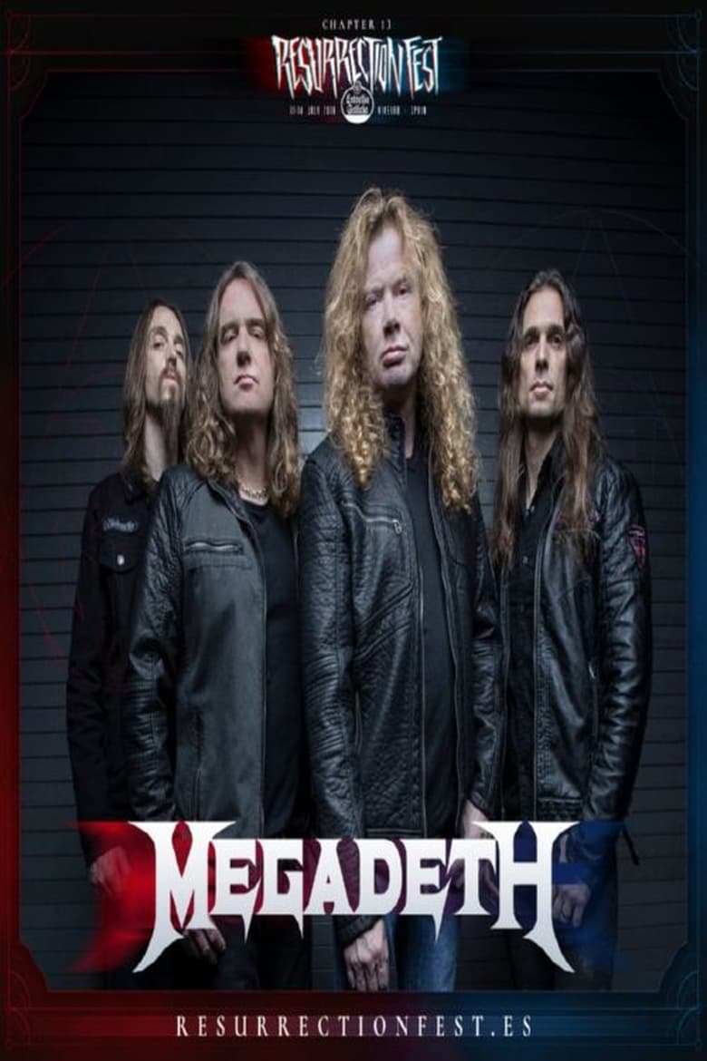 Poster of Megadeth - Live at Resurrection Fest EG 2018