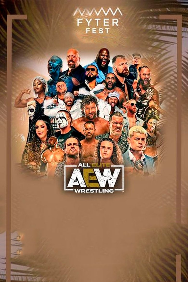 Poster of AEW Fyter Fest