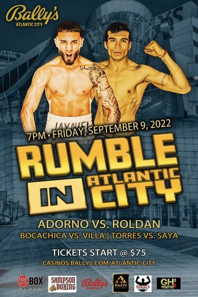 Poster of Joseph Adorno vs. Hugo Alberto Roldan