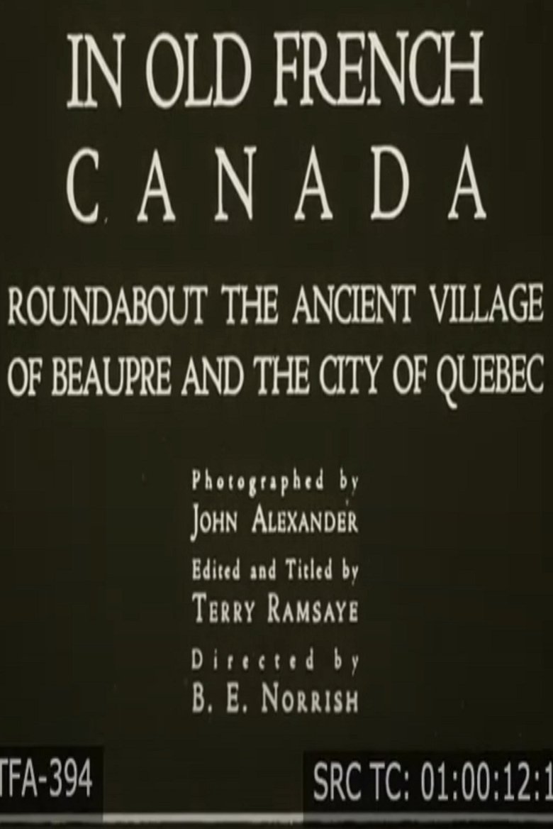 Poster of In Old French Canada