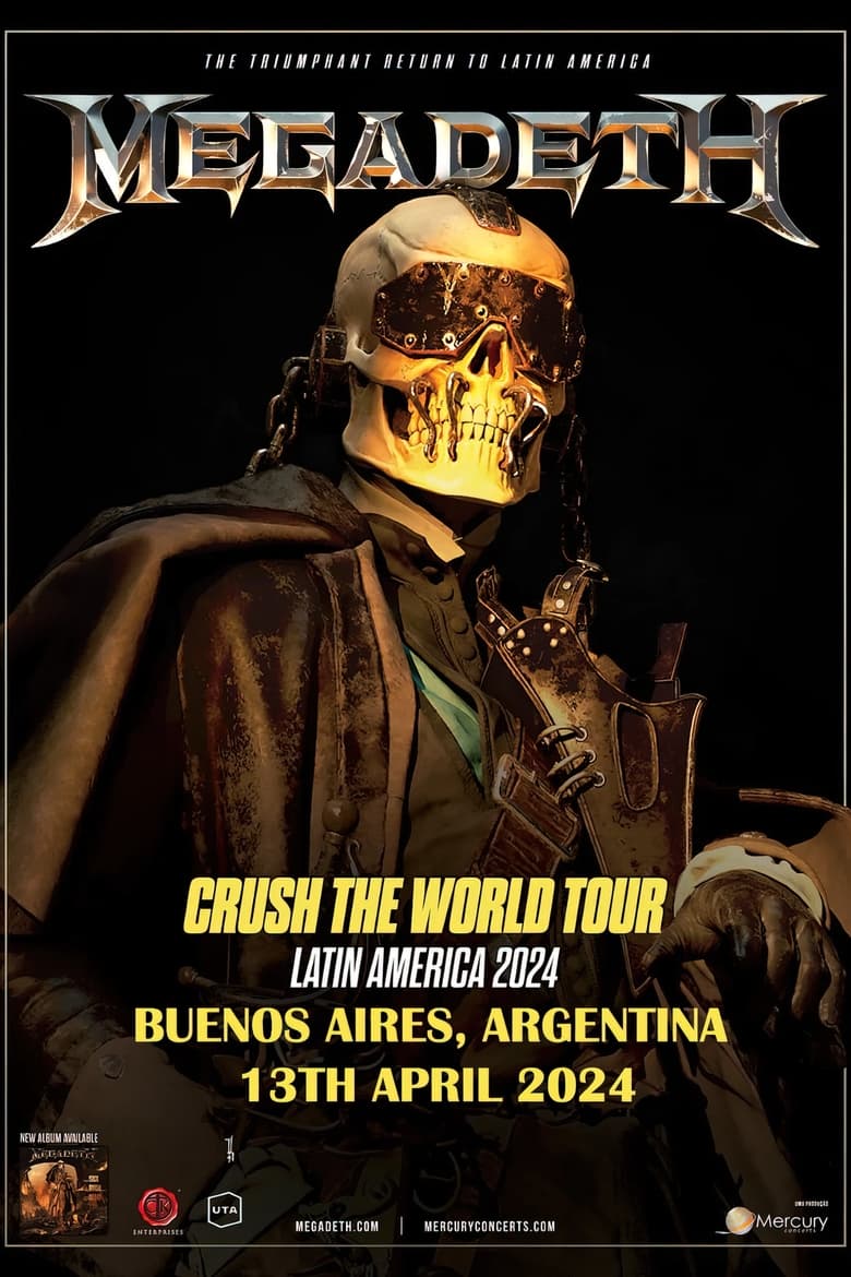 Poster of Megadeth - Crush the World: Live at Buenos Aires 2024 (Night 1)