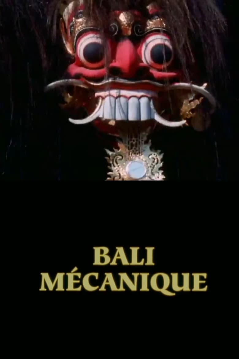 Poster of Bali Mécanique