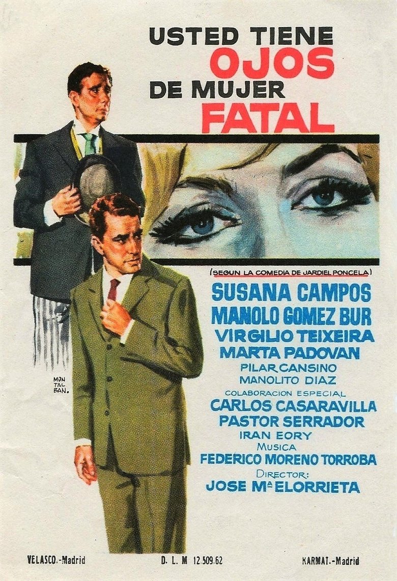 Poster of Usted tiene ojos de mujer fatal