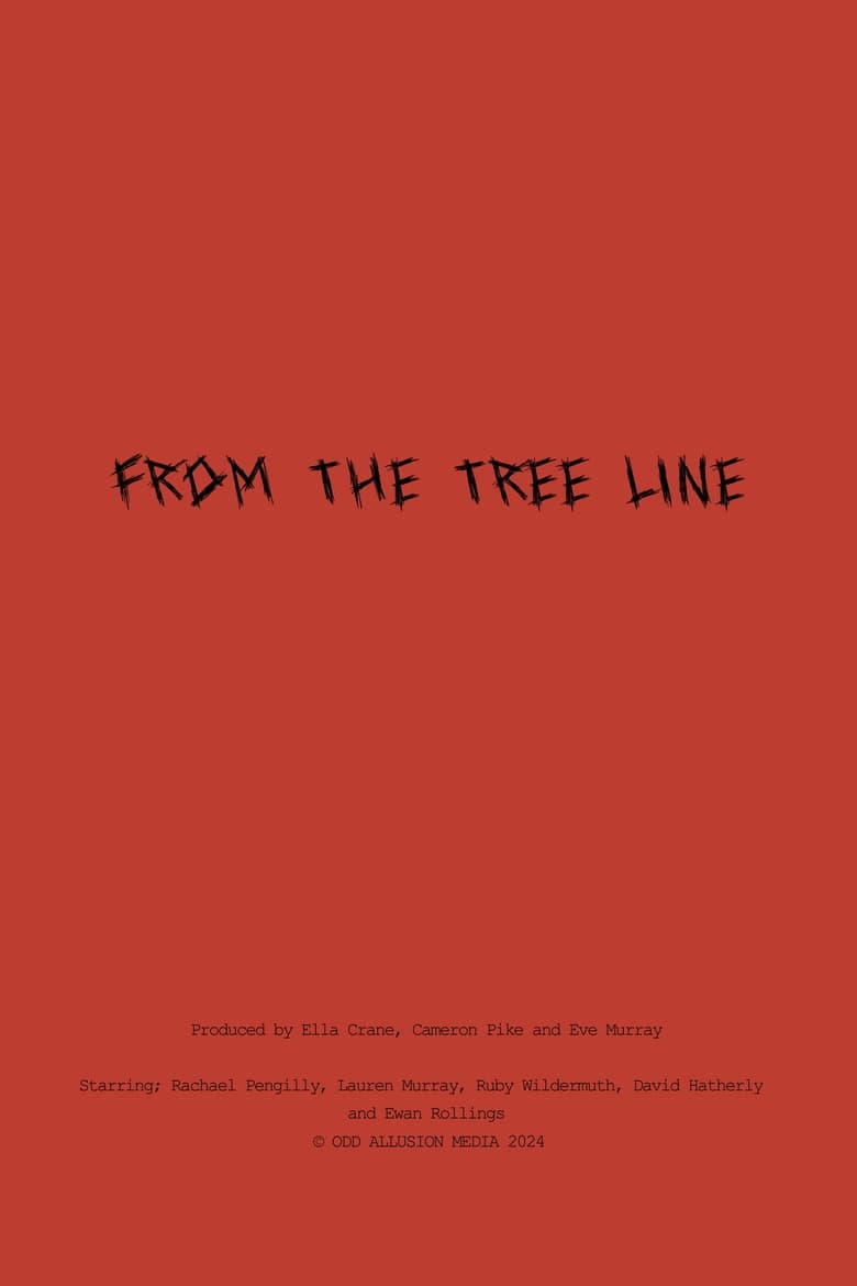 Poster of From The Tree Line