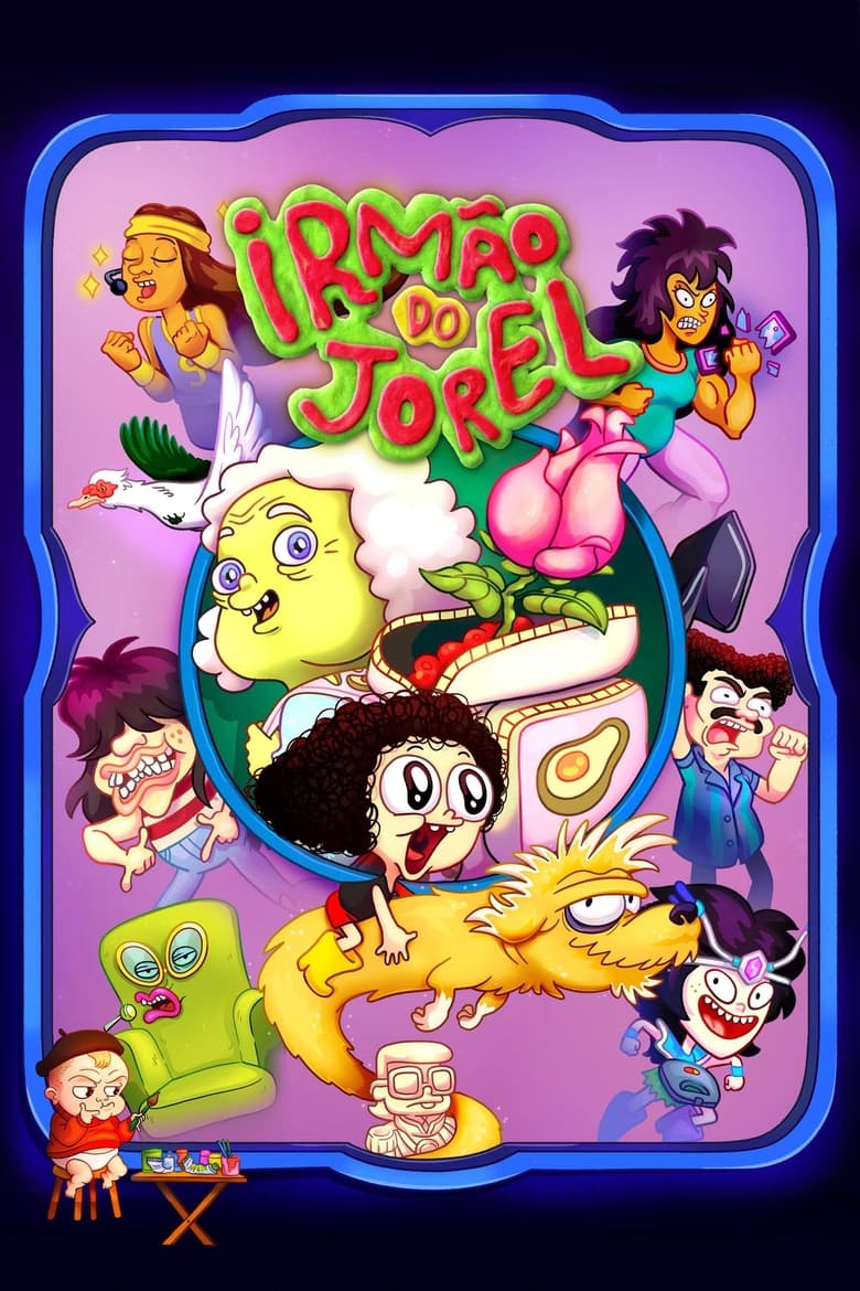 Poster of Cast and Crew in Jorel's Brother - Season 5 - Episode 16 - Guerra de Comida nas Estrelas