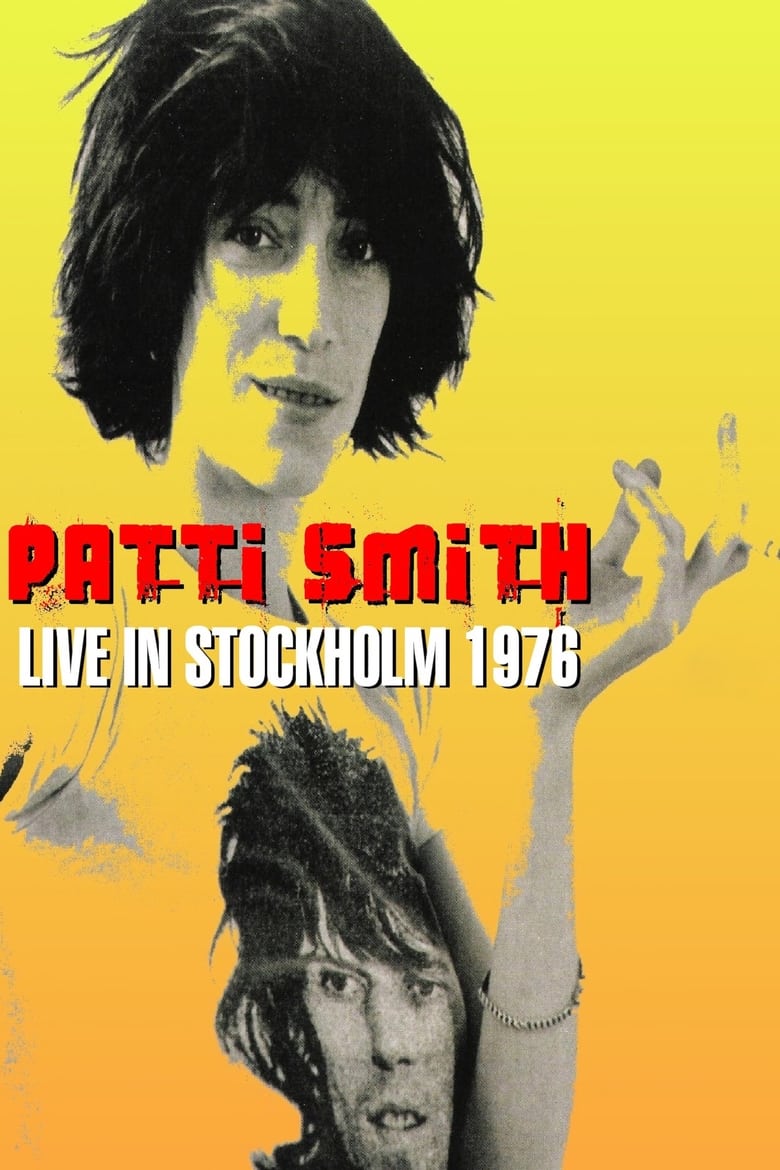 Poster of Patti Smith Live in Stockholm 1976