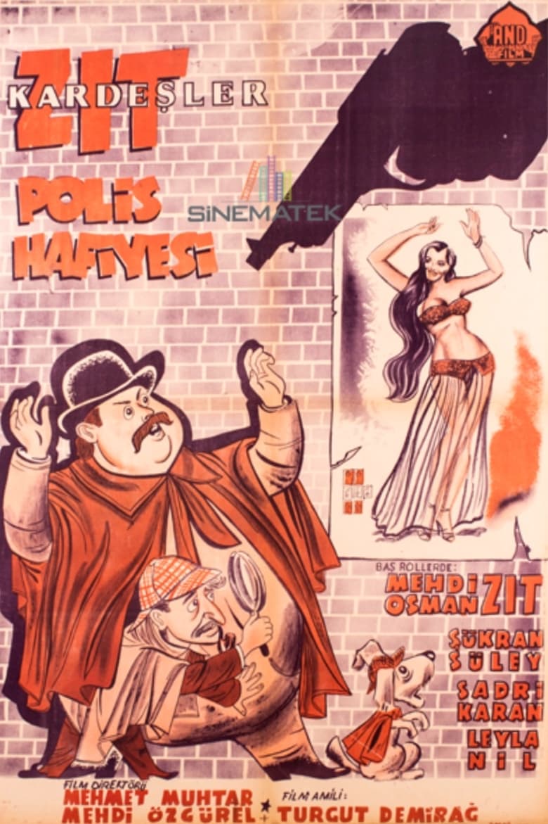 Poster of Zıt Kardeşler Polis Hafiyesi