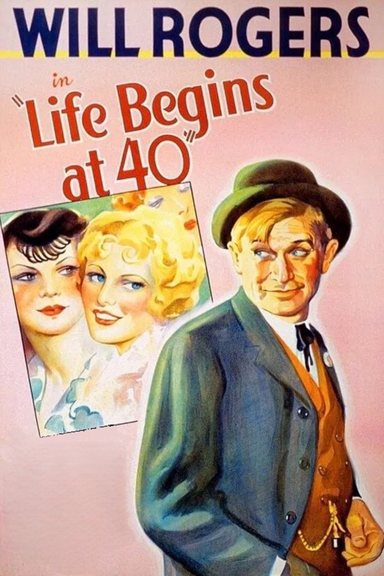 Poster of Life Begins at Forty