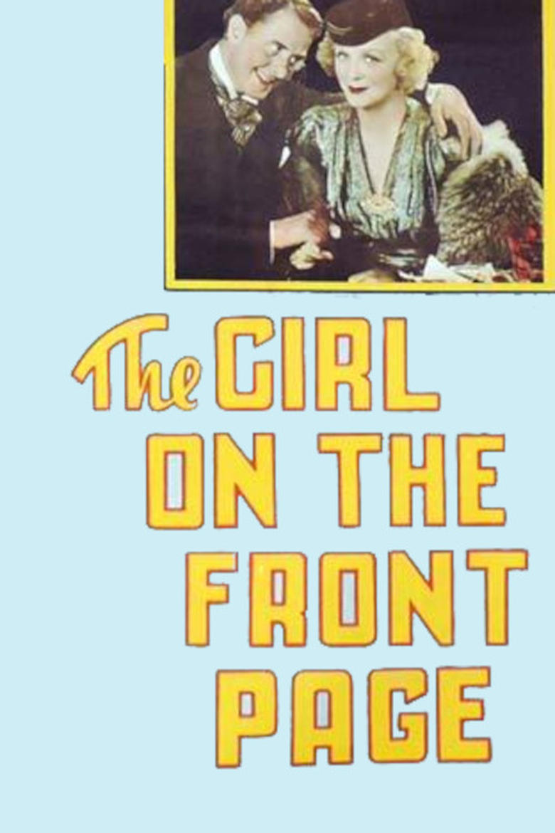 Poster of The Girl on the Front Page