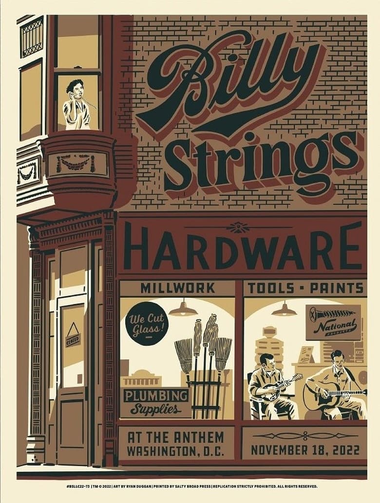 Poster of Billy Strings | 2022.11.18 — The Anthem - Washington, DC