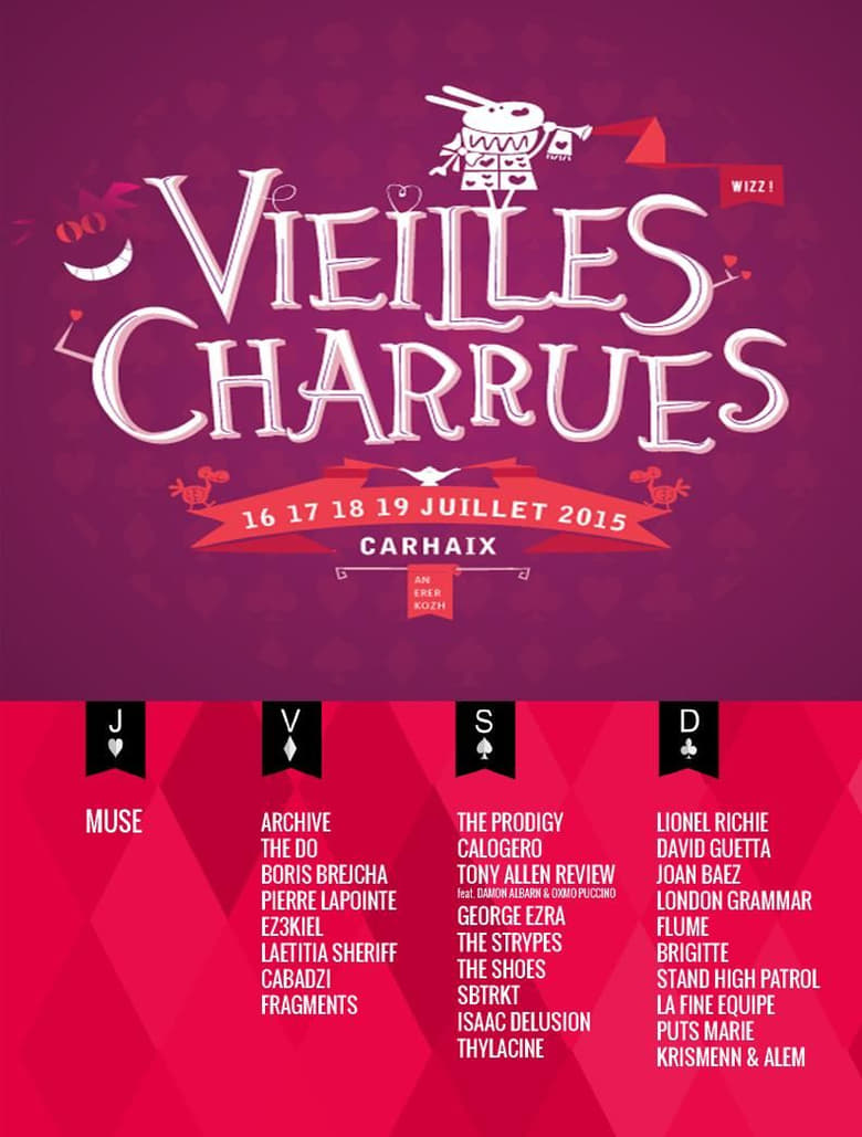 Poster of Muse - Vieilles Charrues